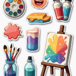 My Hobby World - Sticker Sheet v7